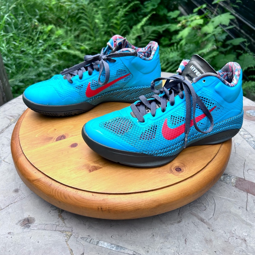 Vintage Nike Zoom Hyperfuse Low Hollywood Mens Size 8 Blue Red All Star Nike
